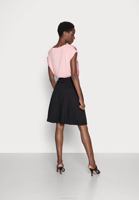 A-Linienrock schwarz Anna Field V0FT773 Frauen