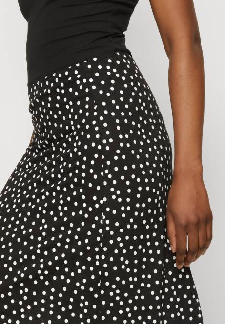 A-Linienrock schwarz Anna Field V0FT790 Frauen