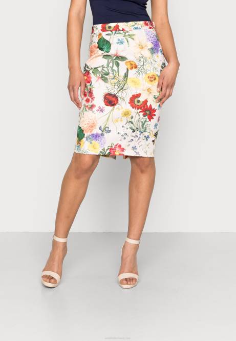 Bleistiftrock hellrosa/mehrfarbig Anna Field V0FT798 Frauen