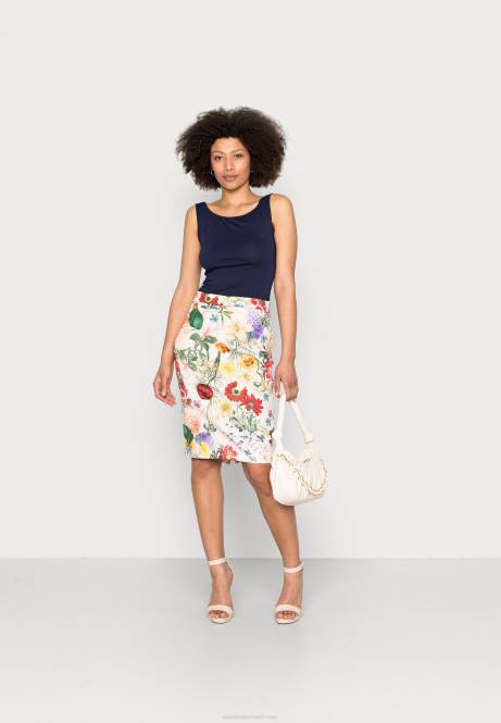 Bleistiftrock hellrosa/mehrfarbig Anna Field V0FT798 Frauen