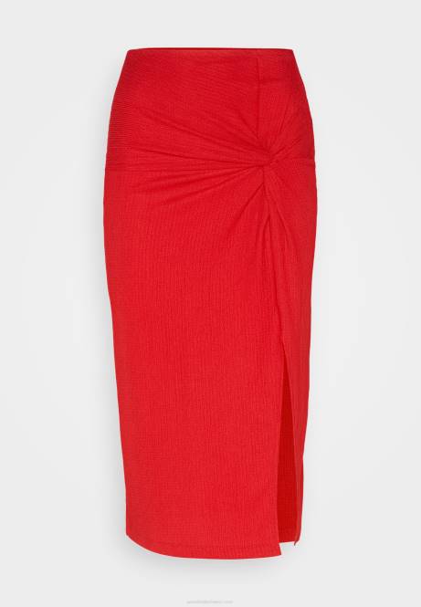 Bleistiftrock rot Anna Field V0FT809 Frauen