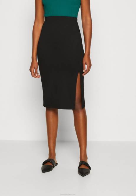 Bleistiftrock schwarz Anna Field V0FT797 Frauen