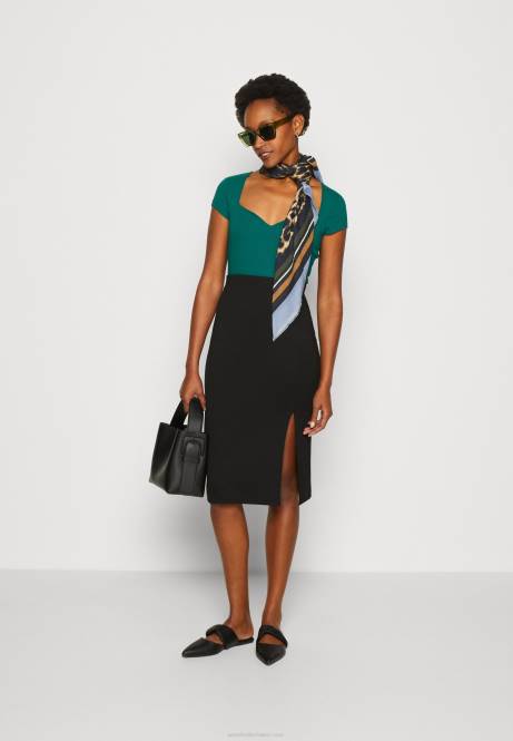 Bleistiftrock schwarz Anna Field V0FT797 Frauen