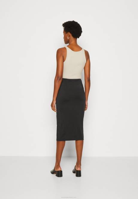 Bleistiftrock schwarz Anna Field V0FT802 Frauen