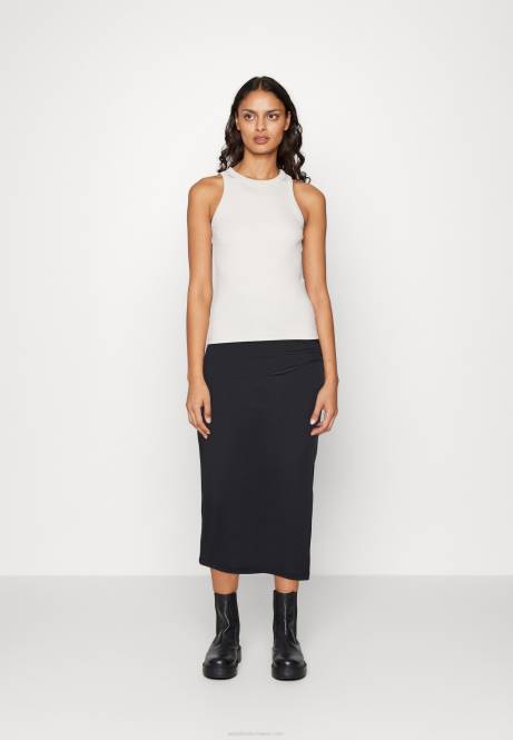 Bleistiftrock schwarz Anna Field V0FT811 Frauen