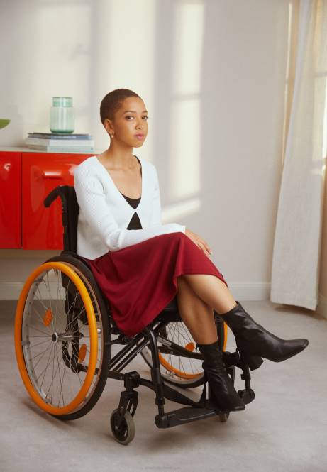 Faltenrock rot Anna Field V0FT780 Frauen