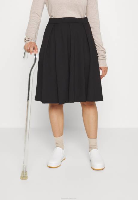 Faltenrock schwarz Anna Field V0FT779 Frauen