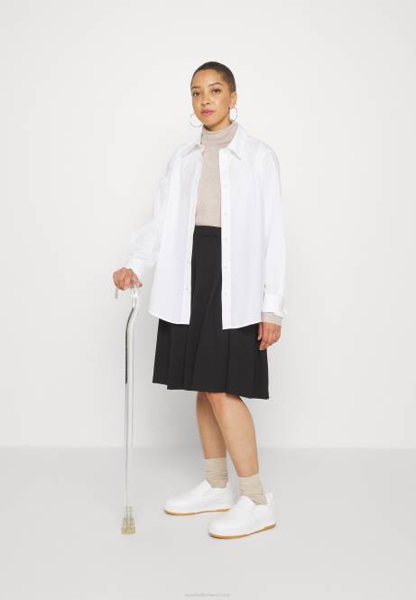 Faltenrock schwarz Anna Field V0FT779 Frauen