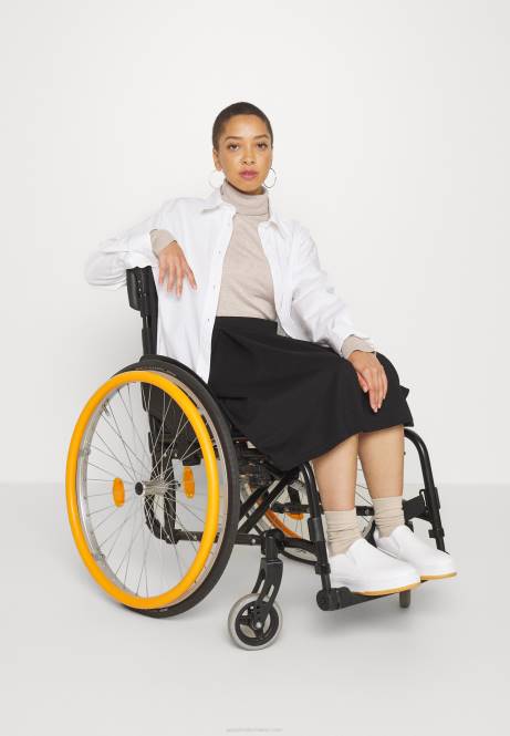 Faltenrock schwarz Anna Field V0FT779 Frauen