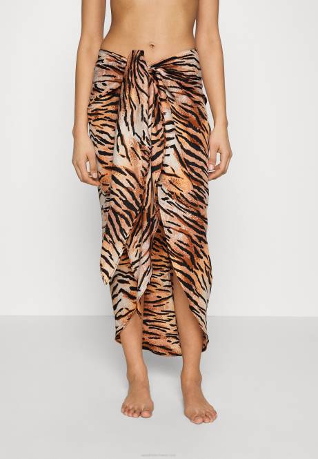 Geo-Print Sarong 917 mehrfarbig Wickelrock mehrfarbig Anna Field V0FT812 Frauen