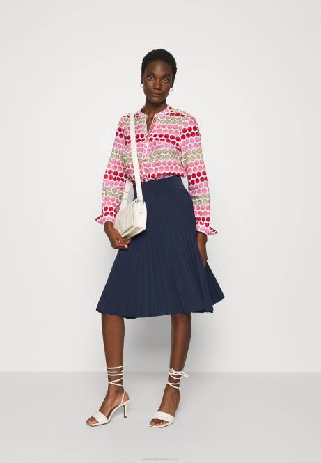 Plissee-A-Linien-Minirock A-Linien-Rock maritim blau Anna Field V0FT774 Frauen