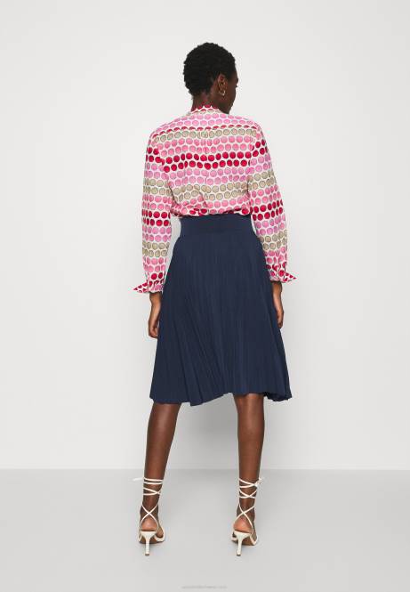 Plissee-A-Linien-Minirock A-Linien-Rock maritim blau Anna Field V0FT774 Frauen