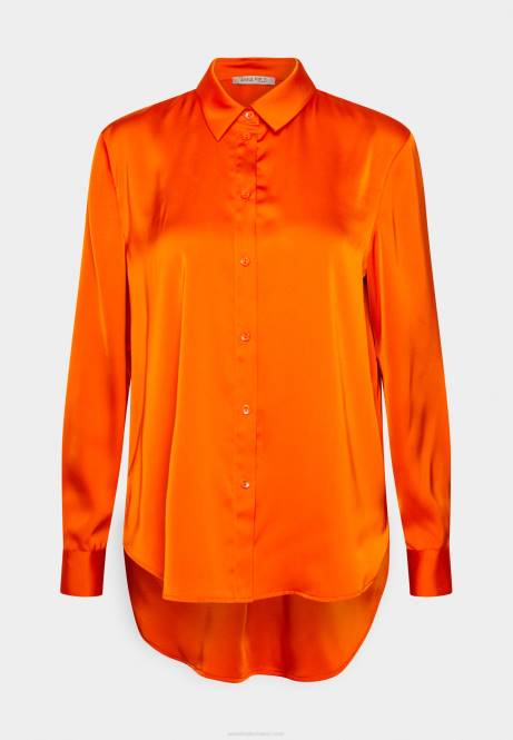 Button-Down-Bluse orange Anna Field V0FT669 Frauen