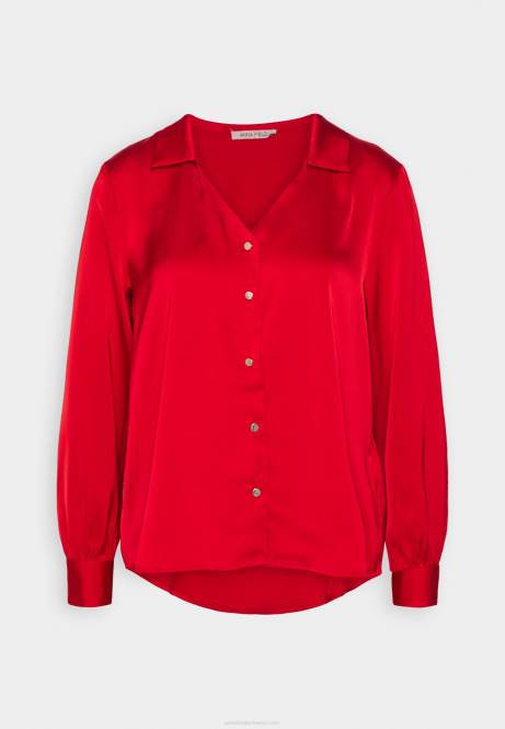 Button-Down-Bluse rot Anna Field V0FT678 Frauen