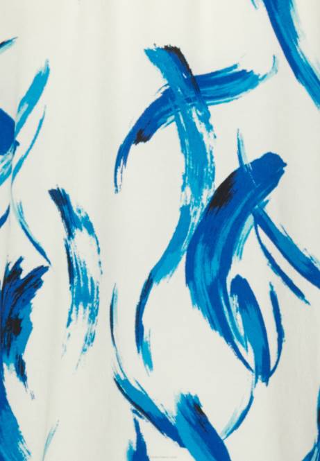 Button-Down-Bluse weiß, blau Anna Field V0FT679 Frauen