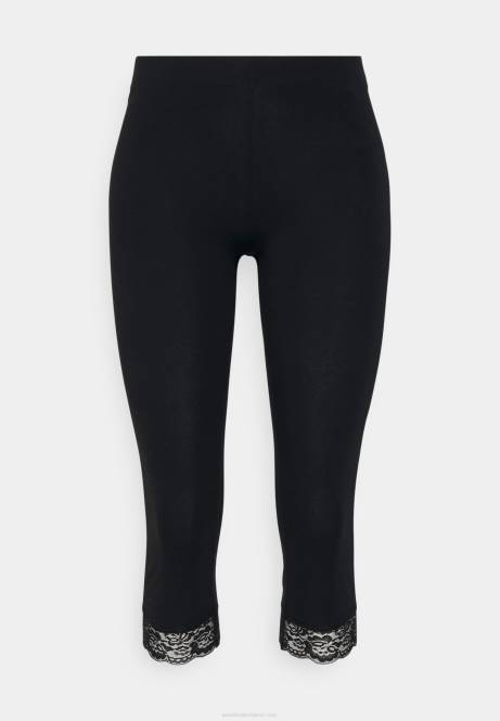 2er-Pack Leggings-Hosen schwarz Anna Field V0FT656 Frauen