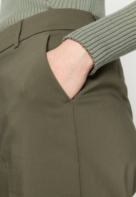 Chinos dunkelgrün Anna Field V0FT599 Frauen