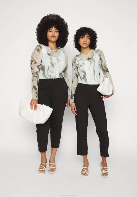 Chinos schwarz Anna Field V0FT597 Frauen