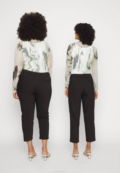 Chinos schwarz Anna Field V0FT597 Frauen