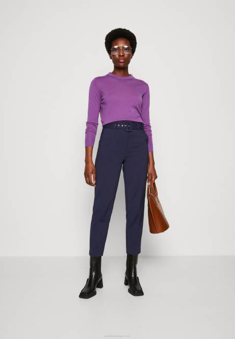 Hose dunkelblau Anna Field V0FT629 Frauen