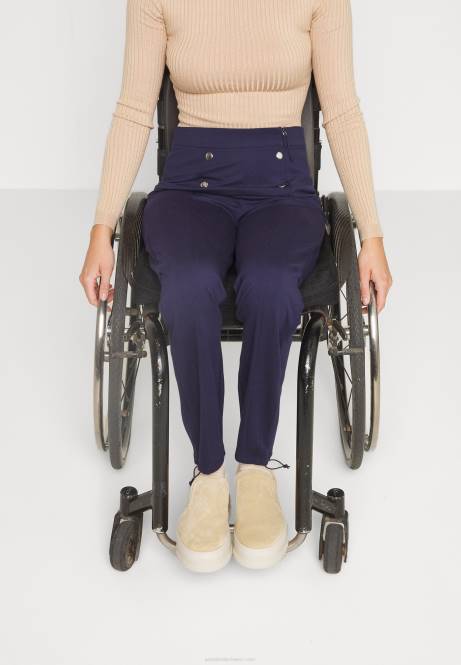 Hose dunkelblau Anna Field V0FT643 Frauen