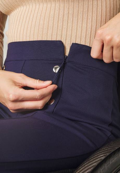 Hose dunkelblau Anna Field V0FT643 Frauen