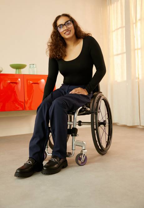 Hose dunkelblau Anna Field V0FT647 Frauen