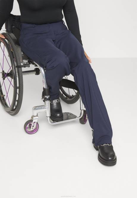 Hose dunkelblau Anna Field V0FT647 Frauen