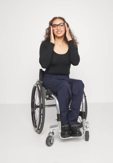 Hose dunkelblau Anna Field V0FT647 Frauen