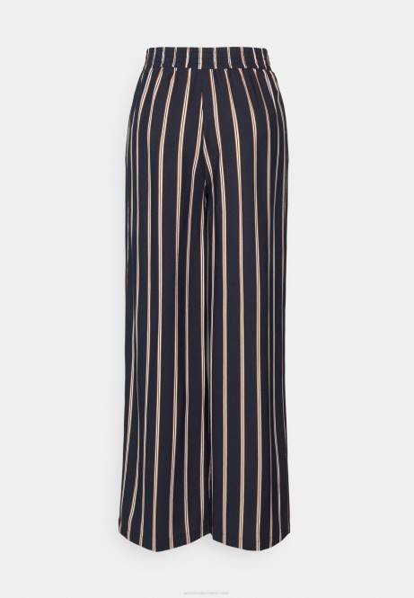 Hose dunkelblau/braun/weiß Anna Field V0FT636 Frauen