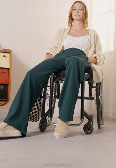 Hose dunkelgrün Anna Field V0FT650 Frauen