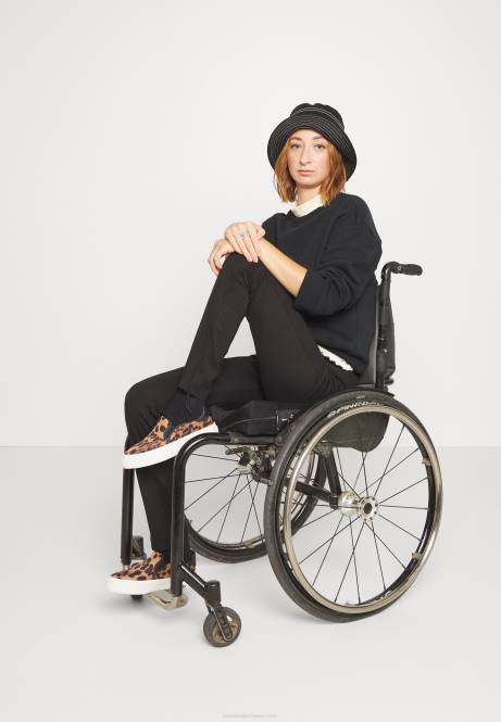 Hose schwarz Anna Field V0FT639 Frauen