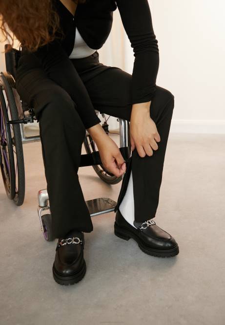 Hose schwarz Anna Field V0FT642 Frauen