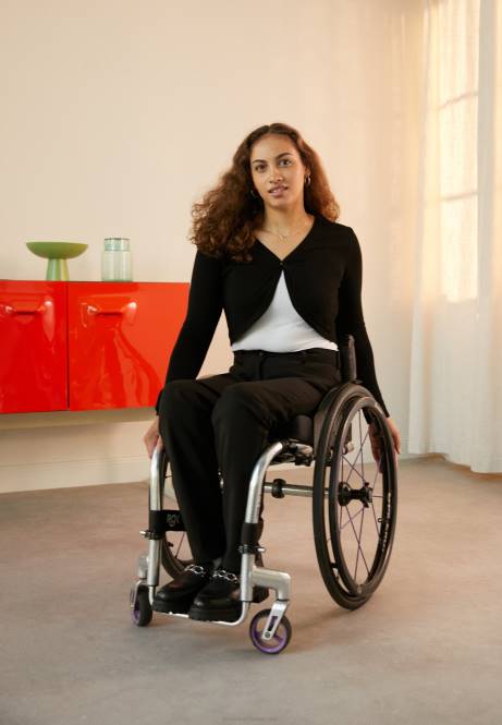 Hose schwarz Anna Field V0FT642 Frauen