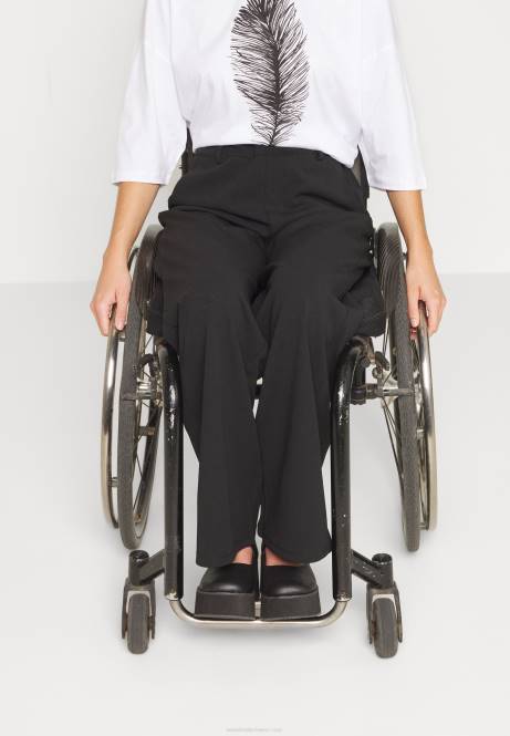 Hose schwarz Anna Field V0FT648 Frauen