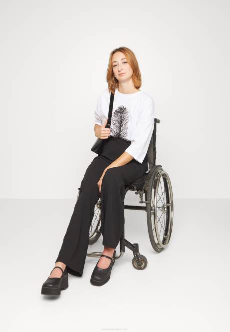 Hose schwarz Anna Field V0FT648 Frauen