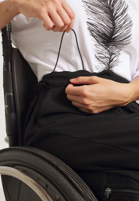 Hose schwarz Anna Field V0FT648 Frauen