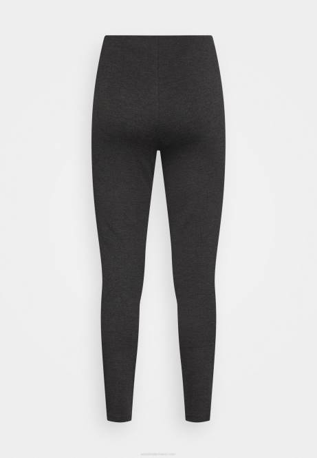 Leggings-Hose dunkelgrau meliert Anna Field V0FT659 Frauen