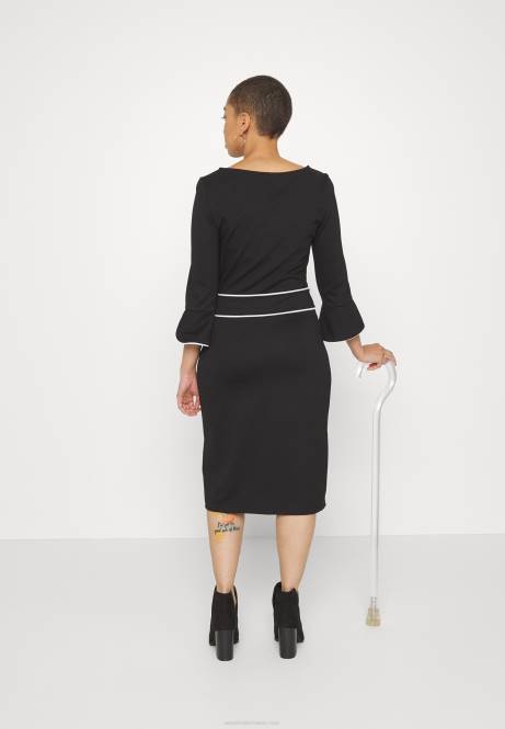 Etuikleid schwarz Anna Field V0FT218 Frauen