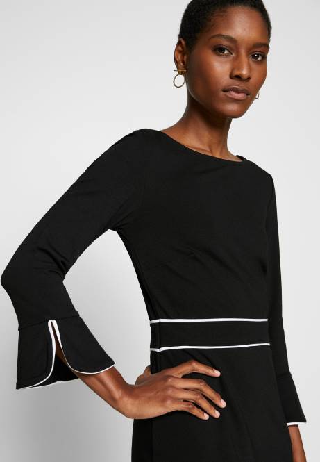 Etuikleid schwarz/weiß Anna Field V0FT98 Frauen