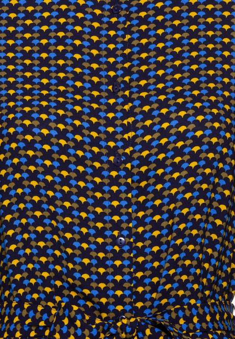 Hemdblusenkleid blau/gelb Anna Field V0FT81 Frauen