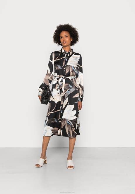 Hemdblusenkleid schwarz/mehrfarbig Anna Field V0FT93 Frauen