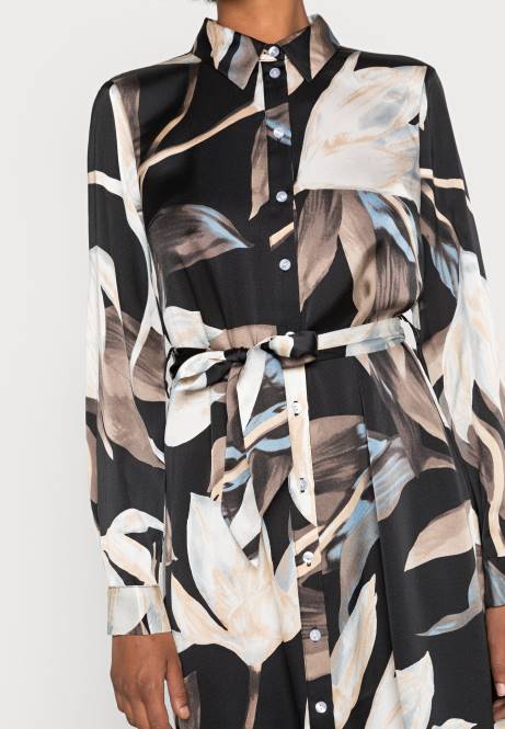 Hemdblusenkleid schwarz/mehrfarbig Anna Field V0FT93 Frauen