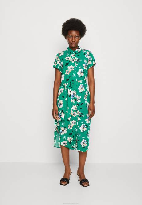 Hemdkleid grün/rosa Anna Field V0FT89 Frauen