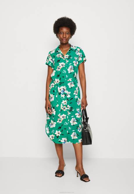 Hemdkleid grün/rosa Anna Field V0FT89 Frauen