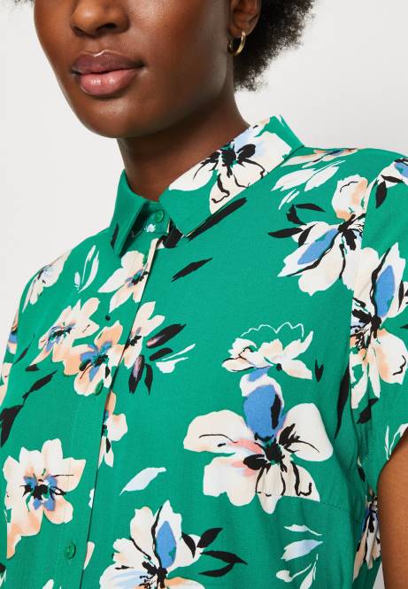 Hemdkleid grün/rosa Anna Field V0FT89 Frauen