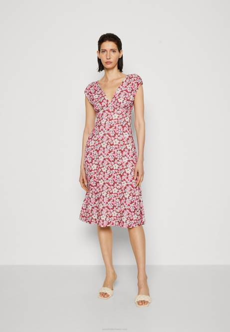 Jerseykleid braun/beige/rosa Anna Field V0FT123 Frauen