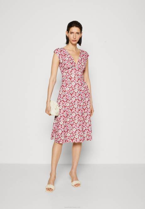 Jerseykleid braun/beige/rosa Anna Field V0FT123 Frauen