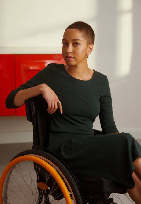 Jerseykleid dunkelgrün Anna Field V0FT190 Frauen