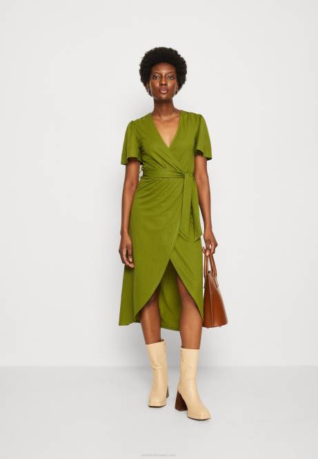 Jerseykleid grün Anna Field V0FT138 Frauen